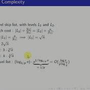 Skip Lists Complexity Analysis COQ30x