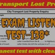 City Transport Lost Property Enquiry Ielts Listening Test With Answers