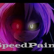 SpeedPaint Betty And Cross Chara Glitchtale And Underverse