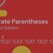 Generate Parentheses Leetcode 22 JavaScript Backtracking
