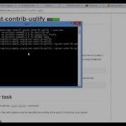 Grunt JS Install Npm Grunt Contrib Uglify 720p