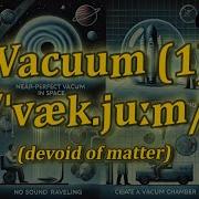 N Vacuum Meaning Devoid Of Matter With 5 Examples