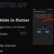 Visibility Show Or Hide Widget In Flutter How To Hide Widget In Flutter