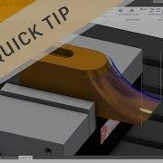 Inventor HSM QUICK TIP Contact Point Boundary