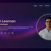 Personal Portfolio Website In HTML CSS