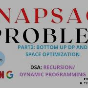 0 1 Knapsack Problem PART 2 Bottom Up DP Java Recursion Dynamic Programming