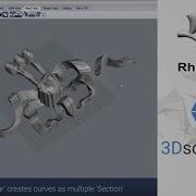 Rhinoceros Video 1 Mesh Processing Mesh Deformation Text On Mesh 3D Scan Processing