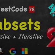 Подмножества LeetCode 78 C Java Python Степени множества