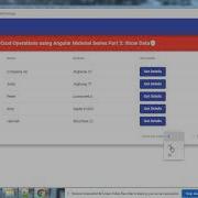 Angular 9 Nodejs MongoDB Crud Operations Using Angular Material Series Part 2 Show Data
