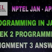 NPTEL Programming In Java Week 2 Programming Assignment 3 Answer NPTEL Java Week 2 Assignment