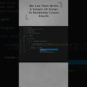 C Email Generator Shorts