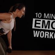 10 Min EMOM Workout W EMOM Songs Full Body W Dumbbells