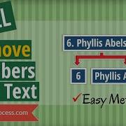 How To Remove Numbers From Text Strings In Excel Easy