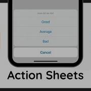 How To Create Action Sheets On IOS With SwiftUI Xcode