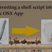 Converting A Shell Script Into A Mac OSX App