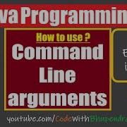 Command Line Arguments In Java In Hindi