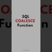 SQL COALESCE Function