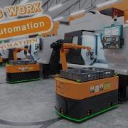 CGI Robot Automation Factory 3D Animation How CNC Works 4K