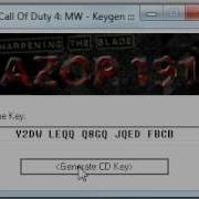 Call Of Duty 4 Modern Warfare Keygen