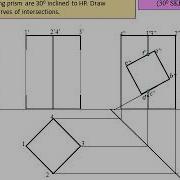 Lec 11 Intersection Of Solids Engineering Graphics
