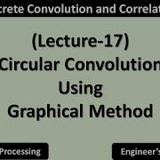 Circular Convolution Using Graphical Method Lecture 17