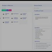 Modern Recipe Manager Python Tkinter GUI Project With JSON Storage Vibe Coding Build