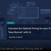 Analytics2Go Calculating Optimal Pricing With AI