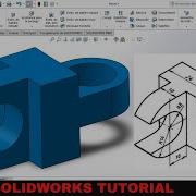 Solidworks 3D Practice Drawing Exercise 28 Simple Tutorial For Beginners