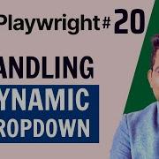 Playwright Tutorial 20 How To Handle Dynamic Dropdown In Playwright
