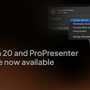 ProPresenter Version 20 Now Available