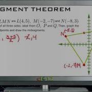 Midsegment Theorem Examples Basic Geometry Concepts