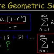 Finding The Sum Of A Finite Geometric Series
