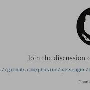 Passenger 6 Generic Language Support LiveStream AMA