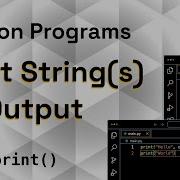 Python Print Strings To Output With Examples ProgramGuru Org