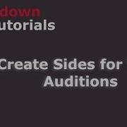 CD 9 How To Create Sides