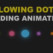 Glowing Dots Loading Animation Using HTML And CSS