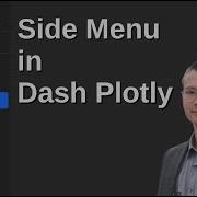 Side Bar Menu In Dash Plotly Python Tutorial