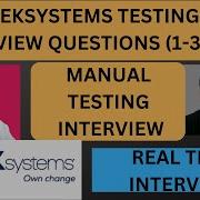TekSystems Interview Questions Real Time Interview Questions And Answers