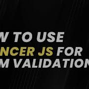 How To Use Bouncer JS For Form Validation Lightweight JS Framework