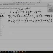 Translation By Coordinate Notation