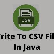 Write To CSV File In Java Using Open CSV Library Write All Method