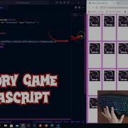 ASMR Programming Memory Game Javascript No Talking