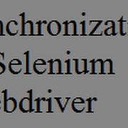 Synchronization In Selenium WebDriver Type Of Wait Commands
