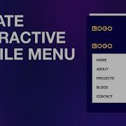 Mobile Menu Animation In Figma Figma Prototype Tutorial