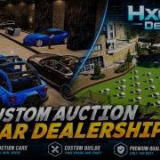 CUSTOM AUCTION CAR DEALERSHIP MLO FOR FIVEM Luxury Vehicle Showroom Auction System