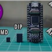 Микроконтроллер ATtiny13 и язык Arduino Подключение и прошивка