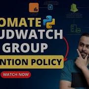 Настройка политики хранения групп журналов AWS CloudWatch для всех журналов с помощью скрипта Pyt