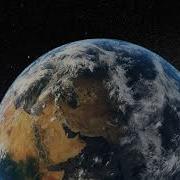 Earth Zoom In Realistic Clouds With Alpha Matte