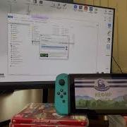 Nintendo Switch Rev 1 включение