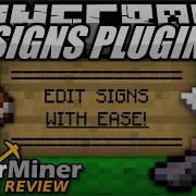 How To Edit Signs In Minecraft With The SIGNS Plugin